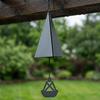 Iron Triangle Wind Chime Creative Metal Wind Bell Windcatcher Wind Chime Pendant  Home Decor