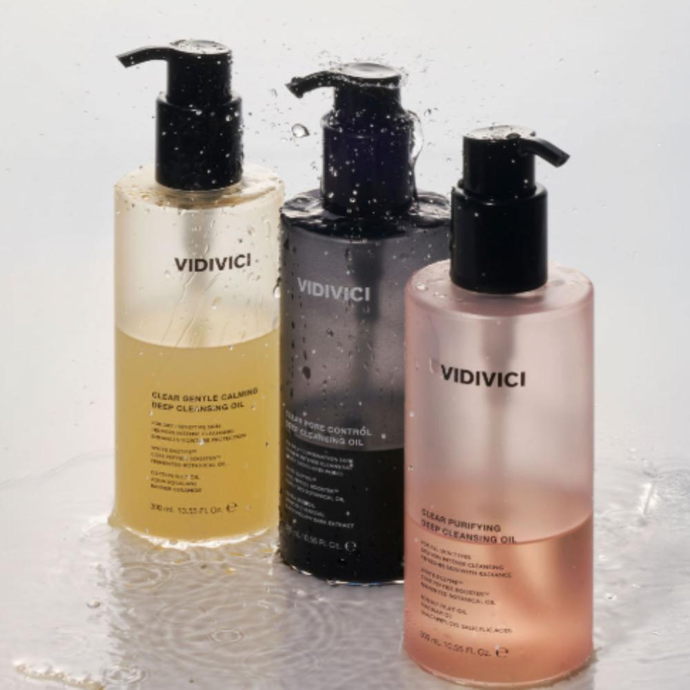 VIDIVICI Face Clear Deep Cleansing Oil 300ml 3 Types (Intensive Makeup Remover)