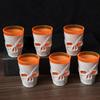 Flashing Skull Head Glowing Wine Cup LED Light Halloween Drinking Cup  Bar