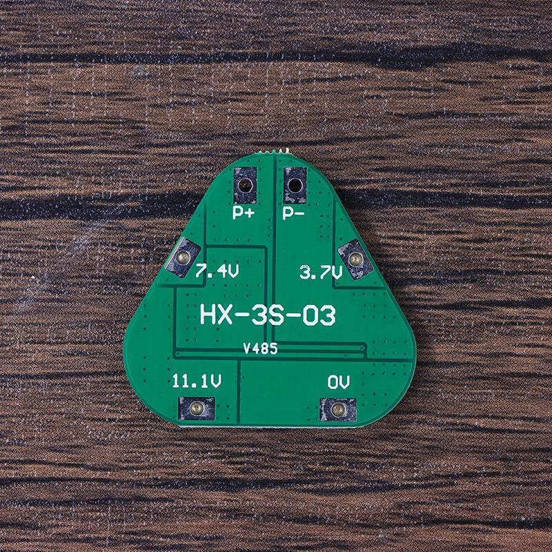1/3/5 шт. 3S 12 В Плата защиты литиевой батареи 18650 11,1 В 12,6 В Защита от перезаряда и переразряда 8 А 3-элементный аккумуляторный блок Литий-ионный
