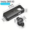Silicone Case For Insta360 X3 Camera, Scratch Proof Protector Guards Lens Cover Cap For Insta360 X3 Action Camera Accessories