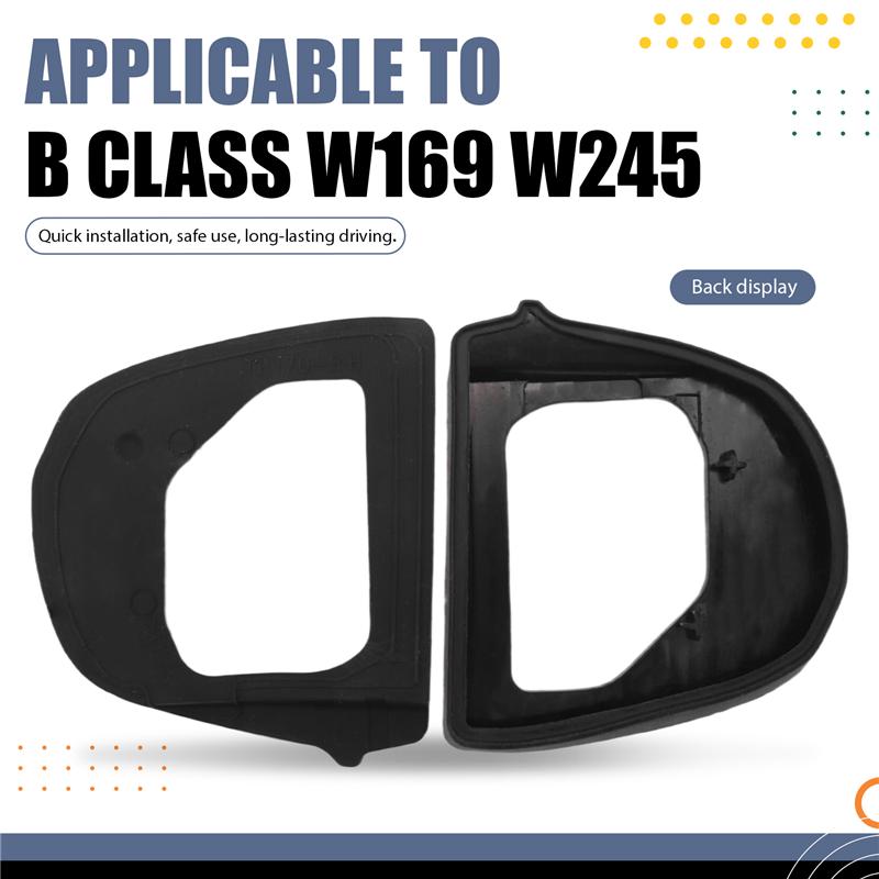 Exterior Mirror Rubber Gasket Formercedes Fora Forb Class W169 W245 Rearview Mirror Rubber Pad