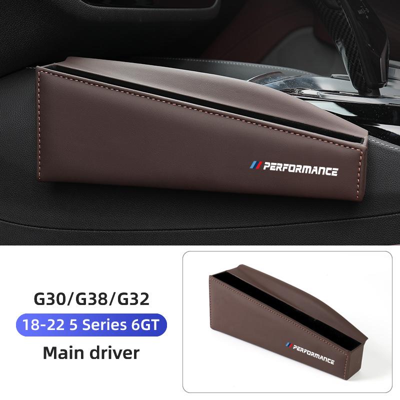 2025 Hot For BMW 5 Series 6GT G30 G38 G32 Car Central Storage Box Glasses Phone Holder Auto Seat Side Organizer Case Interior Ac