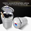 YMDM4 Car Ashtray with Cover LED Light Ashtray Sticker For BMW M Power X1 e84 X3 f25 X5 e53 x6 e71 ix3 i3 320i 330d M4 1 3 5 Series
