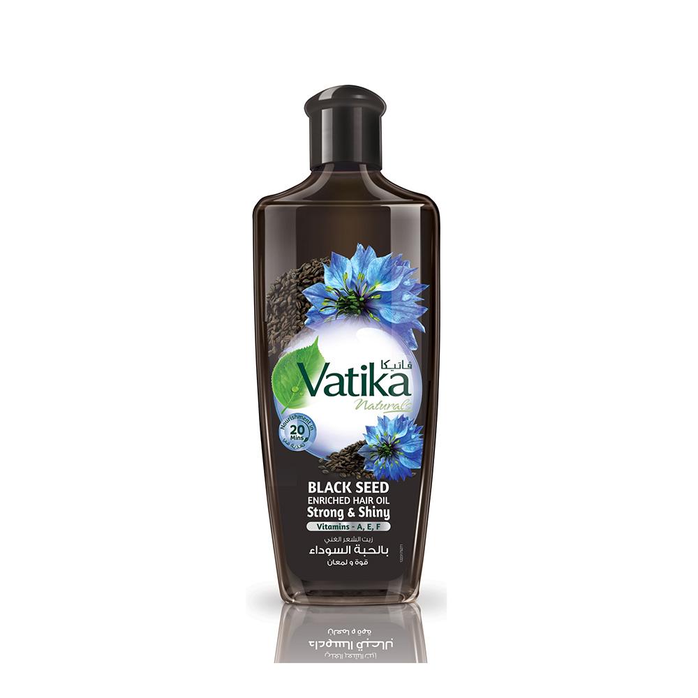 Hair Oil with Black Cumin Extract Dabur Vatika Naturals