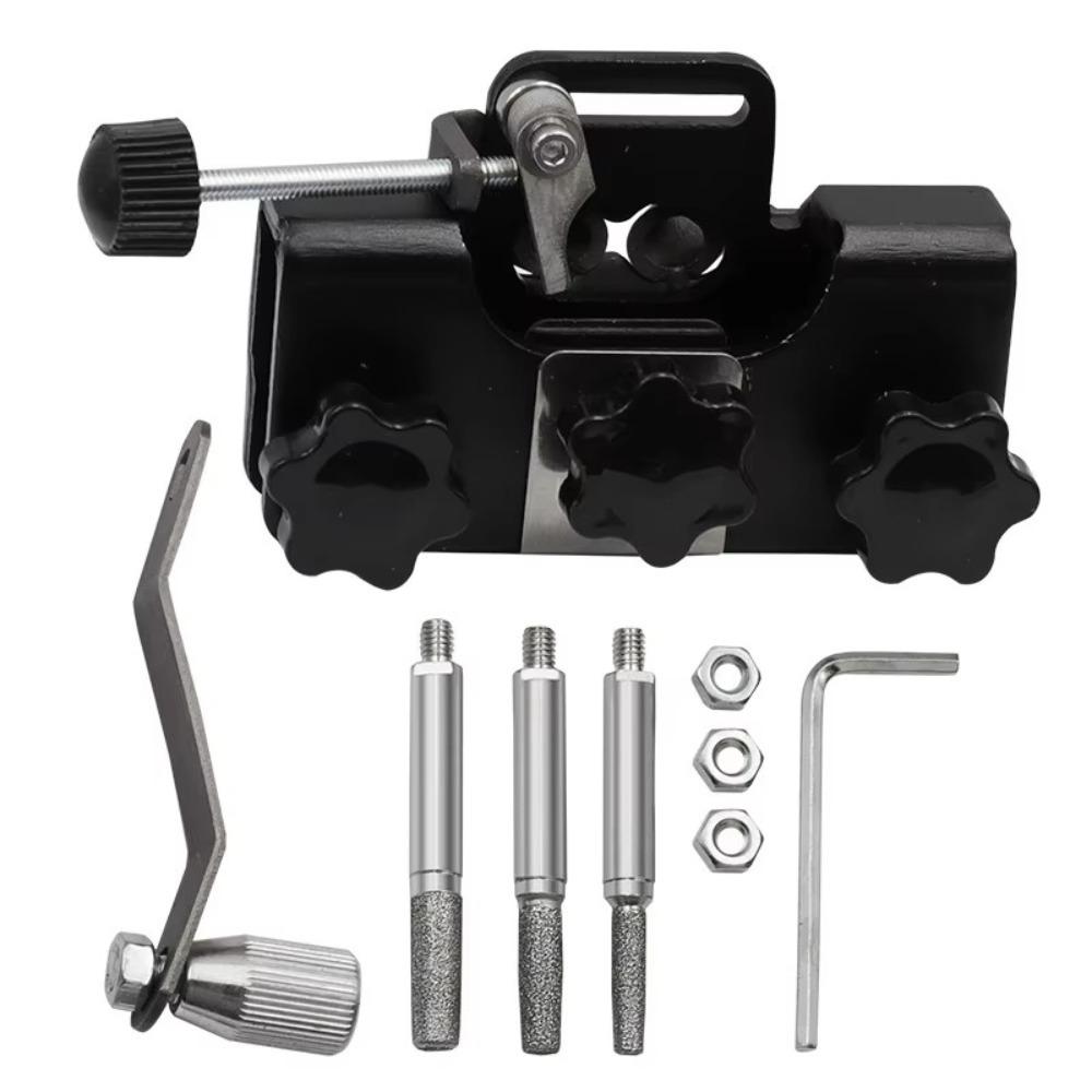 Ручной набор для заточки цепи Портативный электрический инструмент для заточки цепной пилы Инструменты для ремонта электрических пил