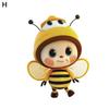 Acrylic Bee Hanging Decoration Single Side Printed Little Bee Ornament Car Rearview Mirror Keychain Pendant