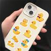 500Pcs/Roll Q Funny Yellow Ducks Kids Rewards Stickers - DIY Scrapbooks Album Decor Sealing Label Decals