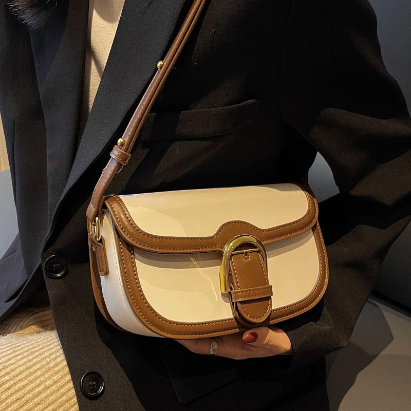 Новая женская сумка из искусственной кожи в стиле ретро, маленькая, модная, одно плечо, высококачественная, легкая, роскошная, дорожная сумка для покупок