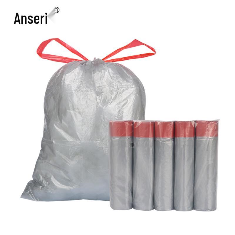 Плотные мусорные пакеты на завязках Ansai Rui
