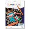 Zdrapka Artystyczna ”Superbohaterowie” Malowanie Metodą Scratch Dla Dzieci