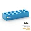 20 шт. Детали MOC 2456 Кирпич 2x6 44237 Совместимые Кирпичики DIY Сборка Строительные Блоки Частицы Детская Головоломка Мозговая Игра Подарок