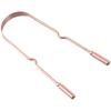 Pure Copper Tongue Scraper Oral Cleaner Brush Fresh Cleaning Hygiene Care Tools