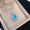 Sace Gems Классический медный сплав циркон кольцо кулон ожерелье ювелирные наборы подарки для свадебной вечеринки