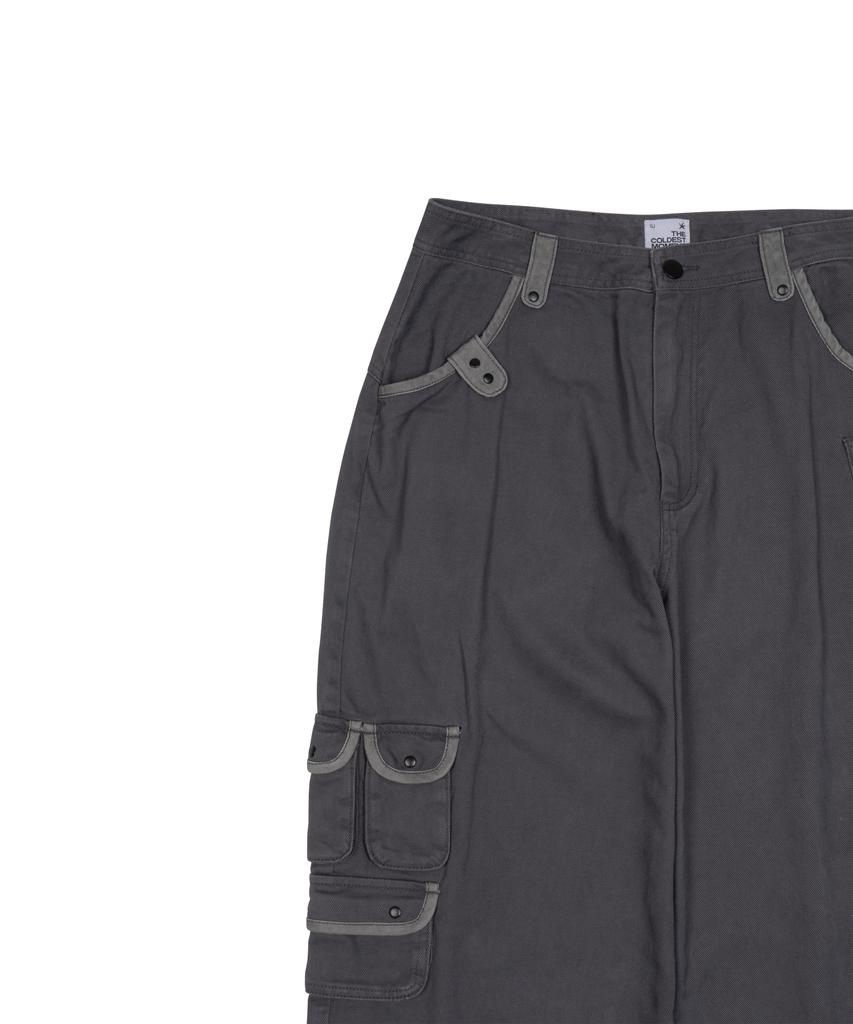 THE COLDEST MOMENT Tcm Multi Cargo Pants (Navy)