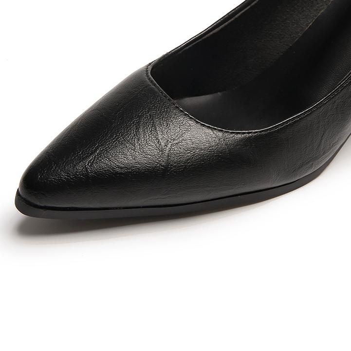 Сексуальные туфли на высоком каблуке, осенние и зимние модели, модные туфли из мягкой кожи с острым носком, большие размеры, одинарные туфли, женская обувь