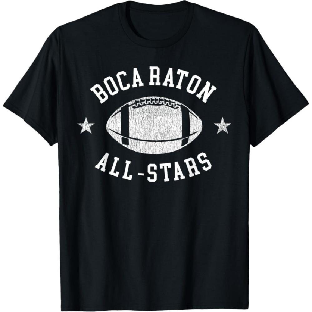 Винтажная футболка Boca Raton All-Stars Football в стиле ретро 80-х