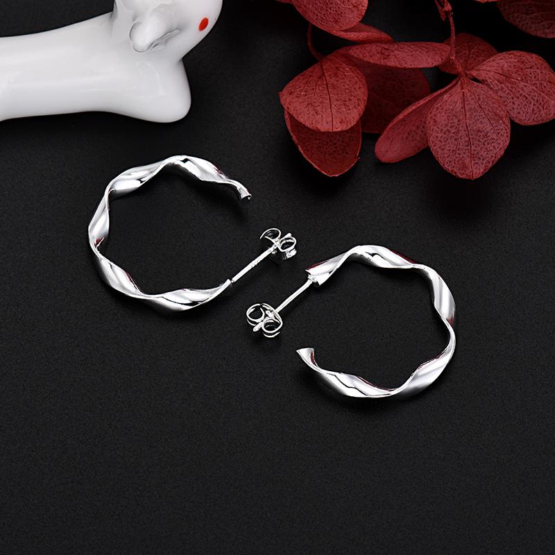 Милые серьги-гвоздики из стерлингового серебра 925 пробы для женщин, модные свадебные дизайнерские украшения, Рождественский подарок, МОДНЫЕ