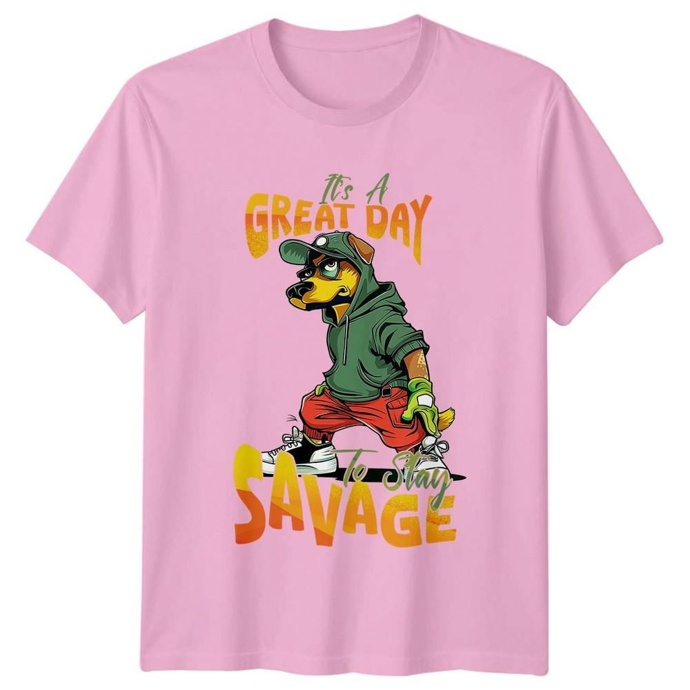 Its A Great Day To TShirt Streetwear Dog Humor Novelty Gift For Him And Her