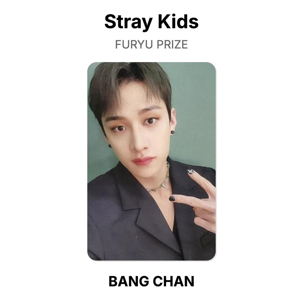 Stray Kids FURYU PRIZE Официальная фотокарточка