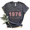 1970 To 1979 Limited Edition Unisexs Tshirt Vintage 1975 Birthday Tee 1970 To 1979 Born Tee Top Ladies 50th Birthday Tshirts