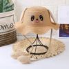 Outdoor Wide Brim Bucket Cap Sun Hat Fisherman's Hat Beach Hat Straw Hats