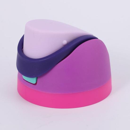 Крышка для бутылки с водой с трубочкой, крышка из пищевого пластика без содержания бисфенола А с ручкой, устойчивая к брызгам крышка, сменные колпачки для кофейной кружки-холодильника