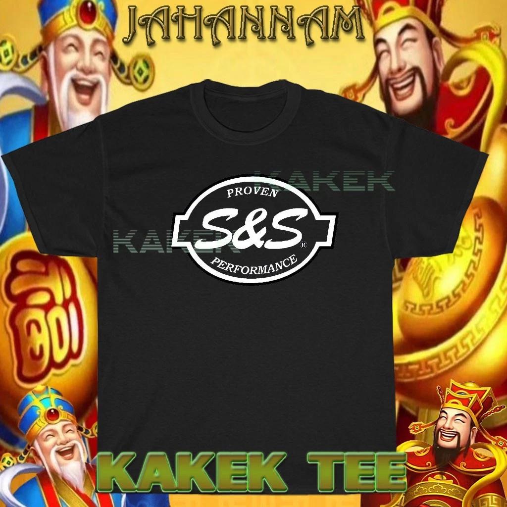 Новый S&S Cycle Доказанный Логотип Американский Забавный Размер от S до 5XL
