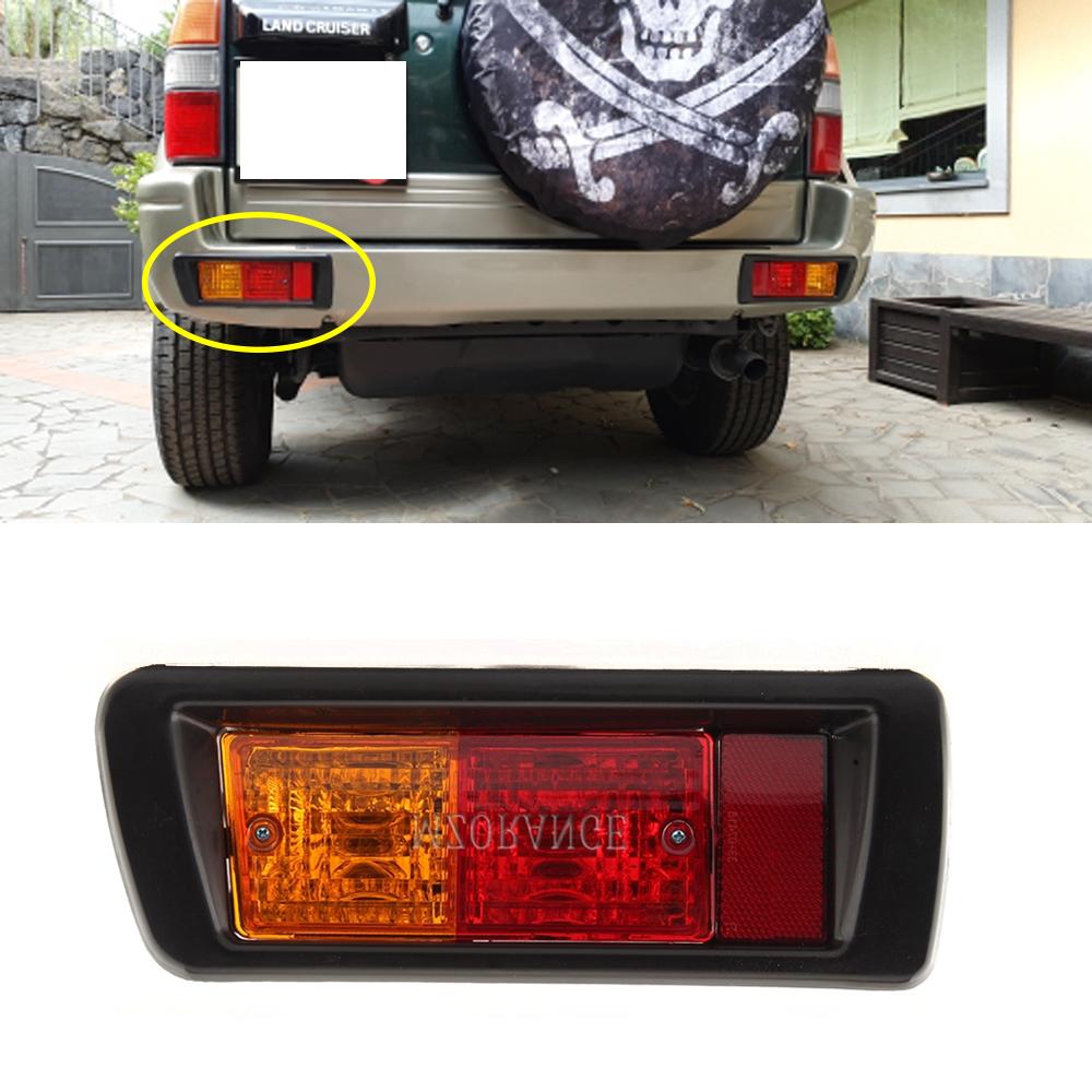 12V Rear Bumper Tail Lights for Toyota Land Cruiser Lc90 3400 Fj90 Fj95 2700 1996-2003 Auto Parts 81550-60440 81550-60520