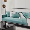 Ice Silk Sofa Cushion Light Luxury High-End Cover Cloth Modern High-End Sofa Cover Non-Slip Cold Cover New Model
