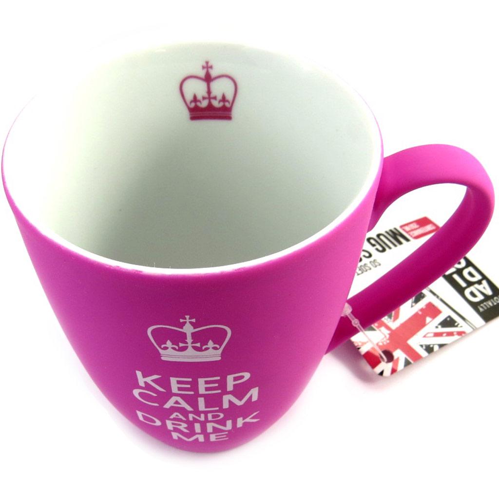 Les Trésors De Lily [M4724] - Розовая керамическая кружка So British (250 мл)