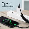 Двойной кабель Type-C 120 Вт Super Fast Charging для Apple и Huawei - Совместимость с Flash Charge 6A