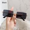 Frame Eyewear Sunglasses for Women Frameless Sunglasses Vintage Sunglasses Rectangle Sunglasses