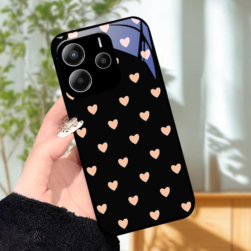 Стеклянный Чехол Для Телефона Для Redmi Note 14 Pro 4G 5G Закаленное Стекло Чехол Для Телефона Для Redmi Note14 Pro+ Funda 14Pro Plus 5G Защитные Чехлы