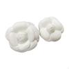 2 Pieces Camellia Flower Brooches Brooch for Women Corsage Handmade Hair Clip