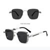 Панк Ретро Солнцезащитные очки Анти-УФ 400 Очки Летние Черные Очки для женщин мужчин