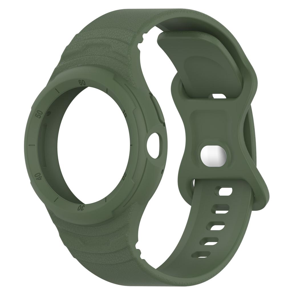 Чехол+Силикон Для Google Pixel Watch Ремешок Аксессуары Спортивные Умные Часы Интегрированный Наручный Браслет Ремешок Пояс Ремешок Pixel Watch 2