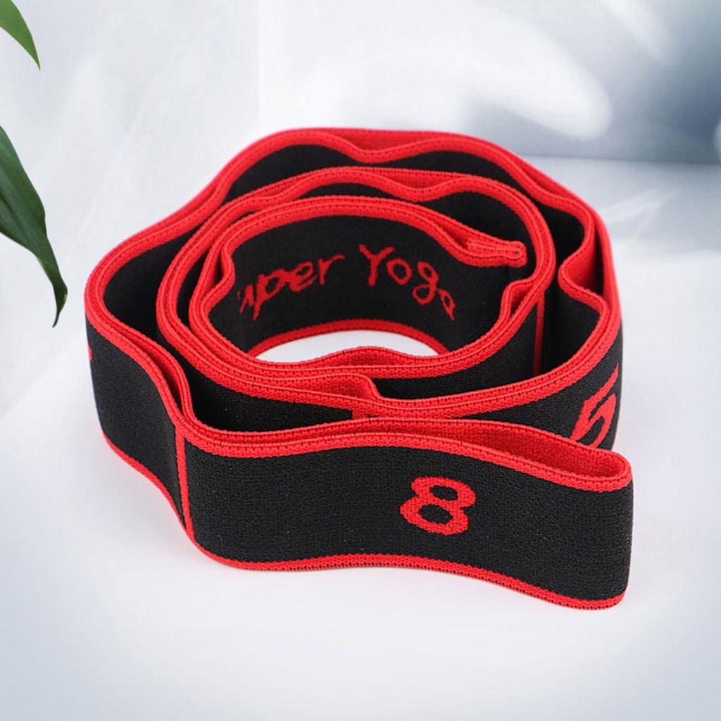 Yoga Stretch Strap Elastic Bands Fitness Bands Stretch Resistance Band for Yoga Physiotherapy Pilates Dance Gymnastics