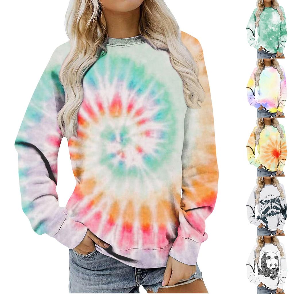 Women's Clothing Autumn Winter Halloween Round Neck Long Sleeve Large Loose Plush Thickened Sweater Top