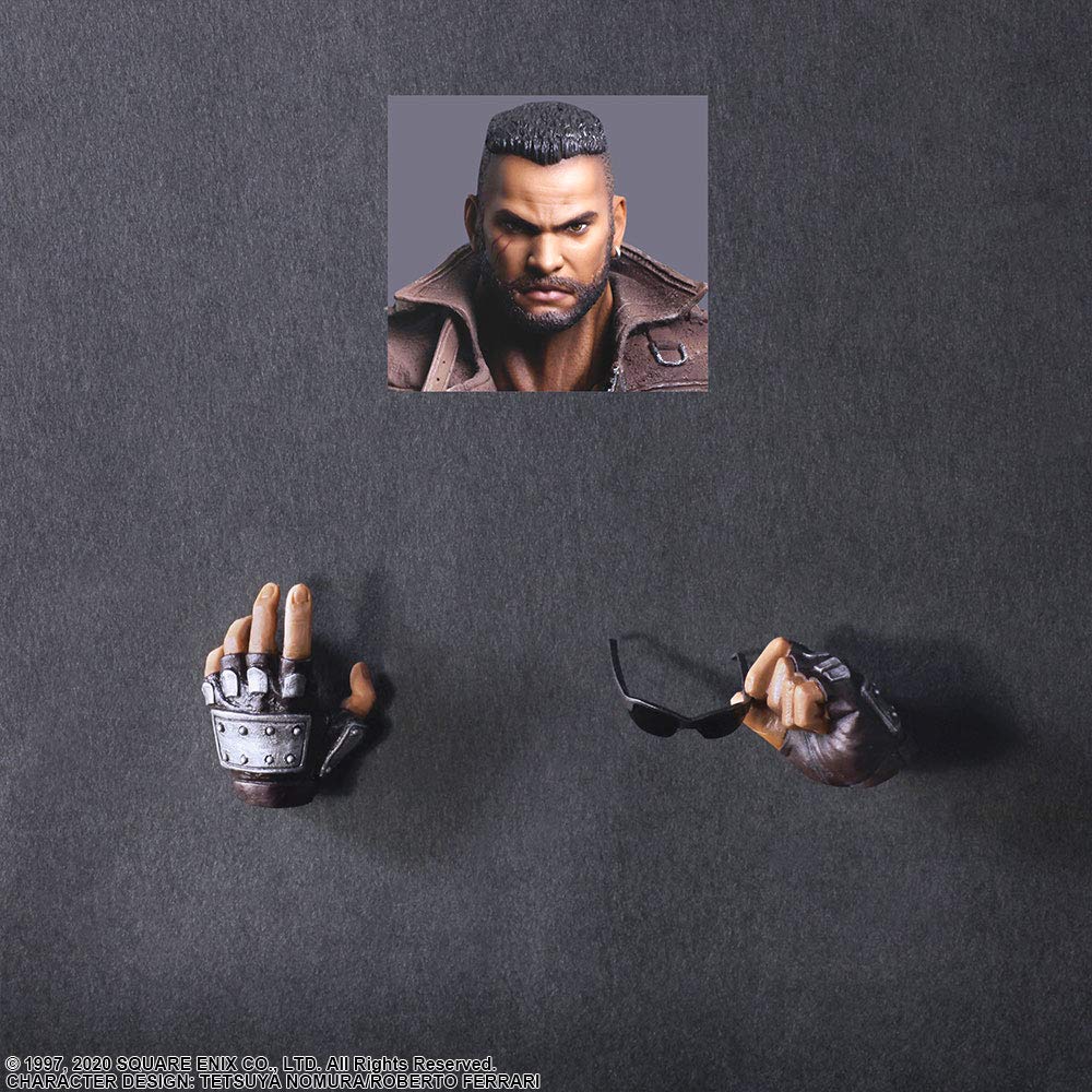 Final Fantasy VII Remake PLAY ARTS Kai Barret Wallace Version 2 PVC Painted Action Figure