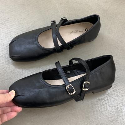 Мода Новая Мода Однотонные Женские Балетки Обувь 2025 Мэри Джейн Лаконичные С Неглубоким Вырезом На Мягкой Подошве Женская Обувь Повседневная Ежедневная Женская Обувь