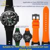Новый Модифицированный Силиконовый Ремешок для Часов Casio Серии PROTREK PRW7000 PRW-7000FC PRW-7000 Резиновый ремешок Аксессуары для мужских часов