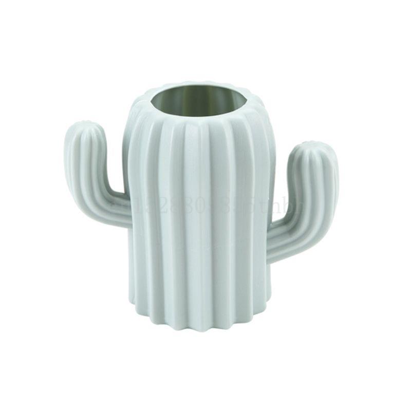 Настольный органайзер кактус, держатель для карандашей, контейнер для кистей, горшок, канцелярские принадлежности, офис