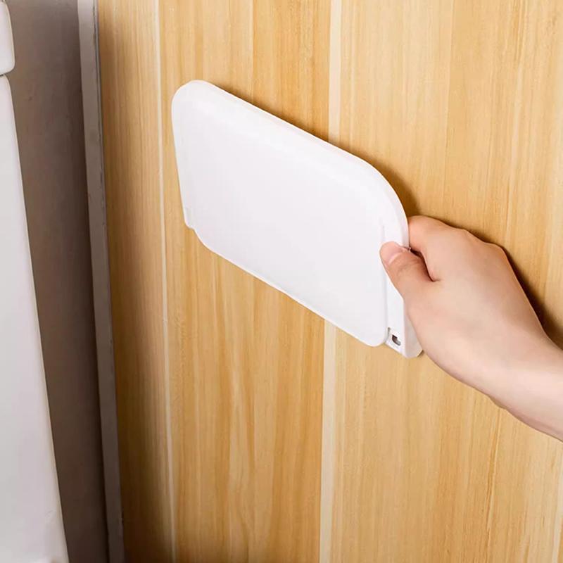 Настенная складная полка, экономящая место, стеллаж для хранения, держатель для телефона без отверстий, лоток для хранения маршрутизатора Wi-Fi, домашний органайзер