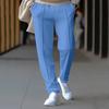 Casual Three-dimensional Single Pleated Drape Suit Pants Loose Drawstring Sports Sweatpants for Men Trousers Men’s