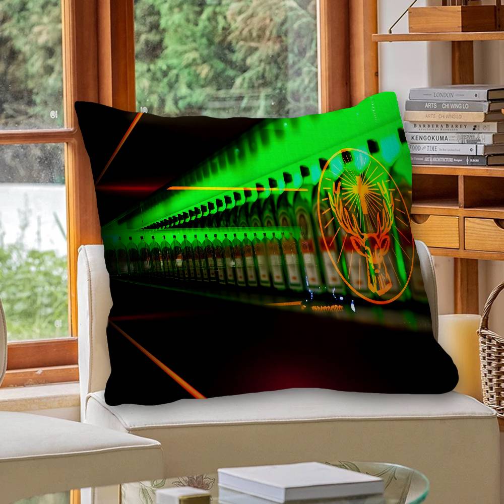 J-Jagermeisters Personalized Picture Text Home Decorative Pillows Household Gifts 45X45Cm