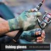 Рыболовные перчатки без пальцев с защитой от УФ-излучения UPF50+ Солнцезащитные перчатки для мужчин Каякинг Пеший туризм Гребля Вождение