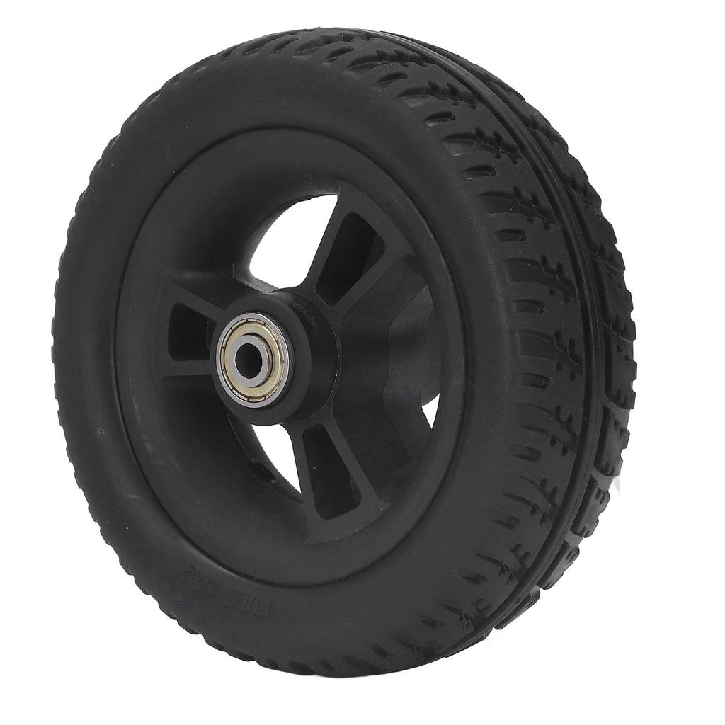 6-дюймовое колесо для инвалидной коляски PU нескользящее износостойкое прочное несущее средство для замены ходоков