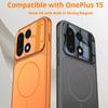 Для OnePlus 15 Для Magsafe Чехол для телефона Тонкий Матовый ПК Беспроводная зарядка Дизайн Ударопрочный Полное покрытие Линзы Новый Чехол Для OnePlus15