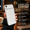 Чехол для iPhone X/XS в дизайне серии 17, роскошный кожаный чехол с большим окном для камеры